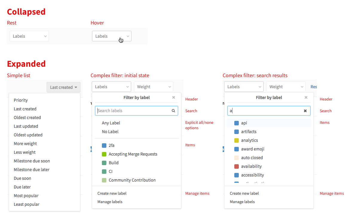 Components · Ux guide · Development · Help · GitLab